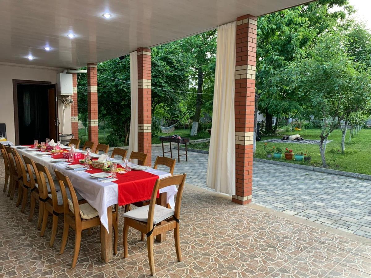One Dom Cottage Qəbələ Exterior foto